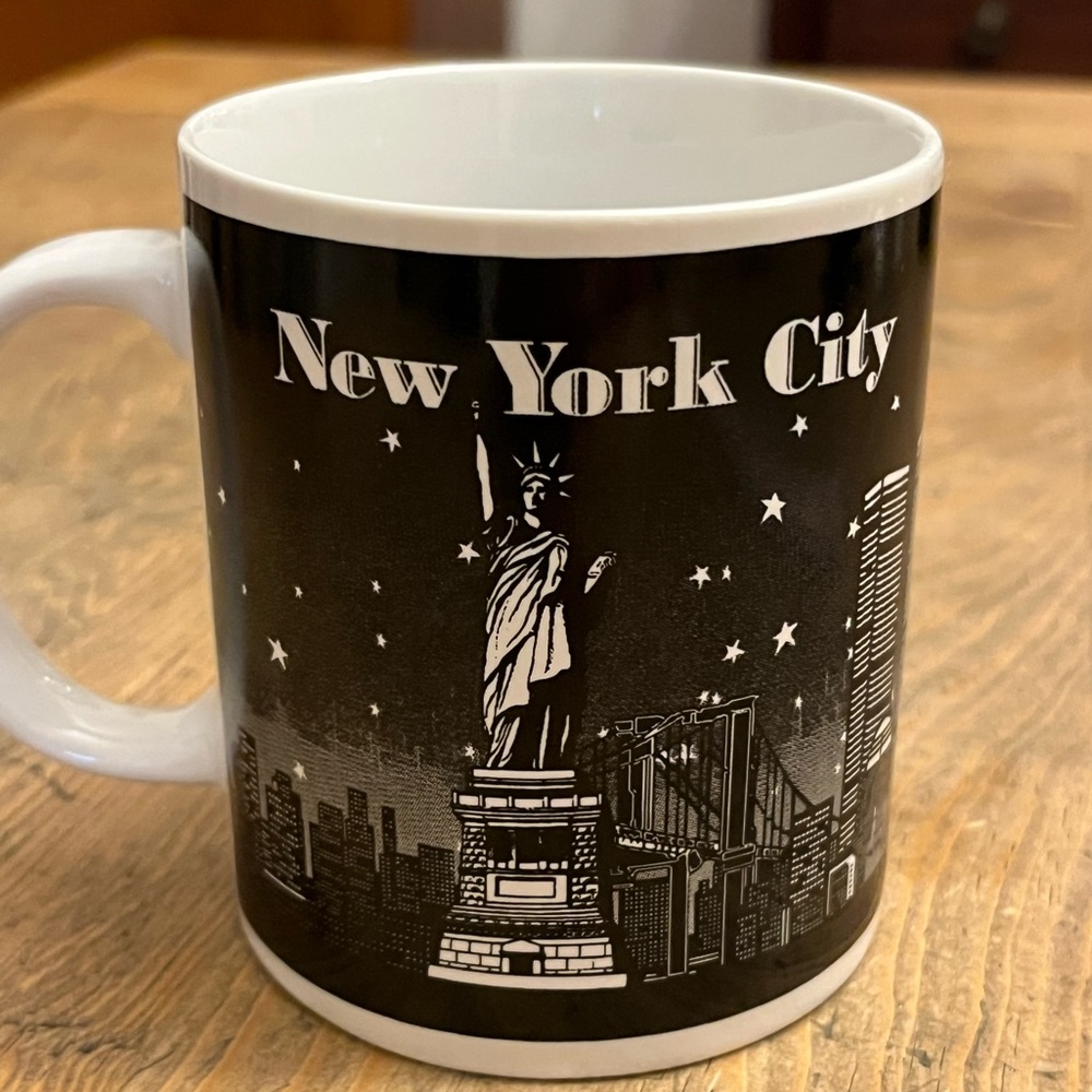 New York Empire State Building Twin Towers Statue Liberty Empire Souvenirs Cup